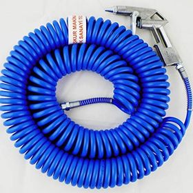 Proxtech Yüksek Kalite Kompresör Spiral Hava Hortumu 8 mm 15 m Hava Tabancası