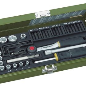 Proxxon 1/4 39 Parçalı Lokma ve Bits Takımı