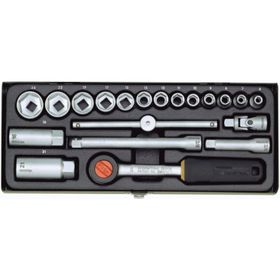 Proxxon 23110 3-8 inç 24 Parça Cırcır Kollu Lokma Takımı