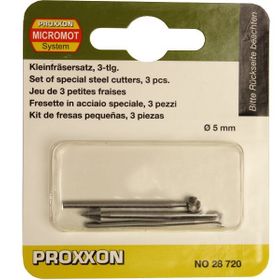 Proxxon 28720 3'lü Freze Uç Seti