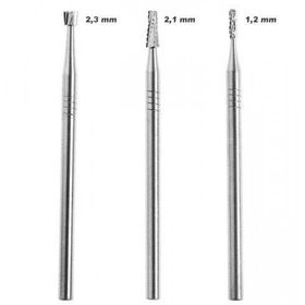 Proxxon 28752 3 Adet Silindir ve Konik Biçimli Tungsten Freze Seti
