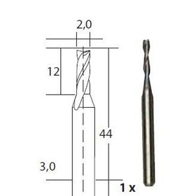 Proxxon 28759 Tungsten 2 m Freze Ucu