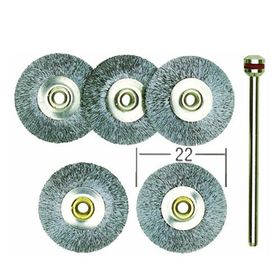Proxxon 28952 22 mm 5'li Daire Tel Fırça Seti