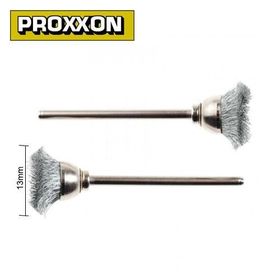 Proxxon 28957 2'li Çelik Fırça Seti