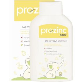 Prozinc 300 ml Doğal Bitkisel İçerikli Bebek Saç Vücut Şampuanı