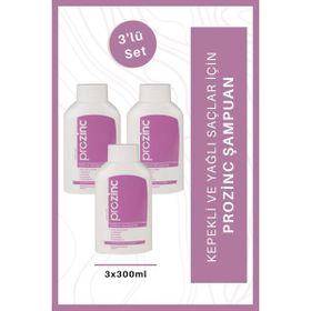 Prozinc 3x300 ml Yağlı Saçlar İçin Şampuan