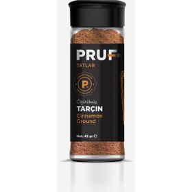 Pruf 42 gr Cam Şişe Toz Tarçın