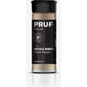 Pruf 65 gr Öğütülmüş Beyaz Biber