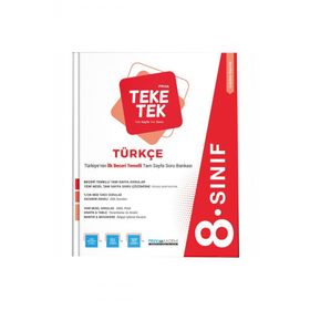 Pruva 8.Sınıf Türkçe Teke Tek Soru Bankası