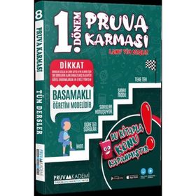 Pruva Akademi 2023 Özel LGS 8. Sınıf Tüm Dersler 1. Dönem Pruva Karması