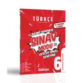 Pruva Akademi 6.Sınıf Türkçe Sınav Modu 15 Deneme