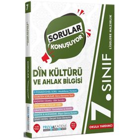 Pruva Akademi 7.Sınıf Din Kültürü ve Ahlak Bilgisi Sorular Konuşuyor Soru Bankası