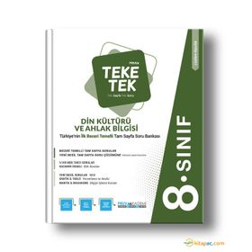 Pruva Akademi - 8. Sınıf Din Kültürü Teke Tek Soru Bankası