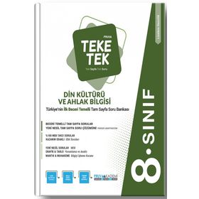 Pruva Akademi - 8. Sınıf Din Kültürü Teke Tek Soru Bankası