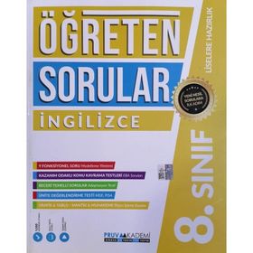 Pruva Akademi 8. Sınıf İngilizce Öğreten Soru Bankası
