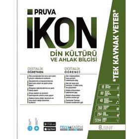 Pruva Akademi 8.Sınıf LGS Din Kültürü ve Ahlak Bilgisi İkon Konu Anlatımlı