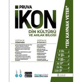 Pruva Akademi 8.Sınıf LGS Din Kültürü ve Ahlak Bilgisi İkon Konu Anlatımlı