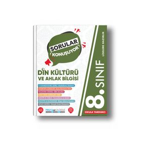 Pruva Akademi 8.Sınıf LGS Din Kültürü ve Ahlak Bilgisi Sorular Konuşuyor Soru Bankası