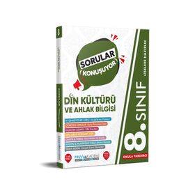 Pruva Akademi 8.Sınıf LGS Din Kültürü ve Ahlak Bilgisi Sorular Konuşuyor Soru Bankası
