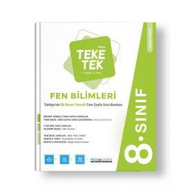 Pruva Akademi 8.Sınıf LGS Fen Bilimleri Teke Tek Soru Bankası
