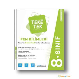 Pruva Akademi 8.Sınıf LGS Fen Bilimleri Teke Tek Soru Bankası