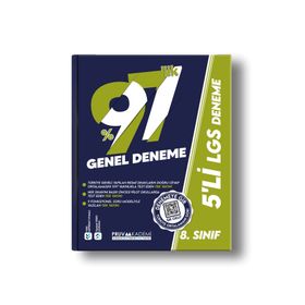 Pruva Akademi 8.Sınıf LGS Genel 5 Deneme