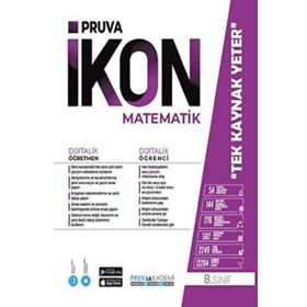 Pruva Akademi 8.Sınıf LGS Matematik İkon Konu Anlatımlı