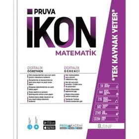 Pruva Akademi 8.Sınıf LGS Matematik İkon Konu Anlatımlı