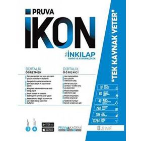 Pruva Akademi 8.Sınıf LGS T.C. İnkılap Tarihi ve Atatürkçülük İkon Konu Anlatımlı
