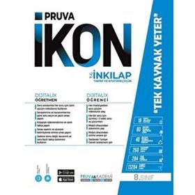 Pruva Akademi 8.Sınıf LGS T.C. İnkılap Tarihi ve Atatürkçülük İkon Konu Anlatımlı