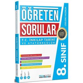 Pruva Akademi 8.Sınıf LGS T.C. İnkılap Tarihi ve Atatürkçülük Öğreten Soru Bankası