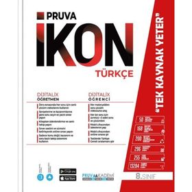 Pruva Akademi 8.Sınıf LGS Türkçe İkon Konu Anlatımlı