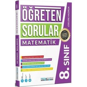 Pruva Akademi 8. Sınıf Matematik Öğreten Soru Bankası
