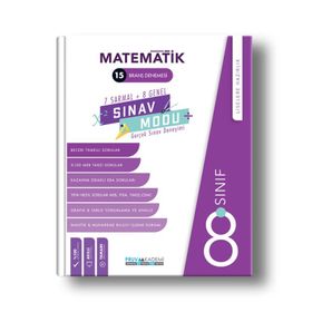 Pruva Akademi 8. Sınıf Matematik Sorular Konuşuyor + Azza Matematik 20 Deneme