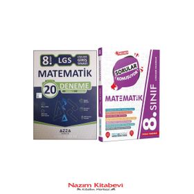 Pruva Akademi 8. Sınıf Matematik Sorular Konuşuyor + Azza Matematik 20 Deneme