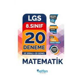 Pruva Akademi 8. Sınıf Matematik Sorular Konuşuyor + Azza Matematik 20 Deneme