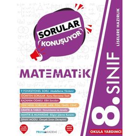 Pruva Akademi 8. Sınıf Sorular Konuşuyor Matematik Soru Bankası