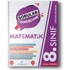 Pruva Akademi 8. Sınıf Sorular Konuşuyor Matematik Soru Bankası