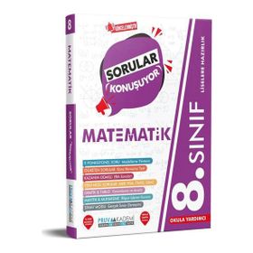 Pruva Akademi 8. Sınıf Sorular Konuşuyor Matematik Soru Bankası