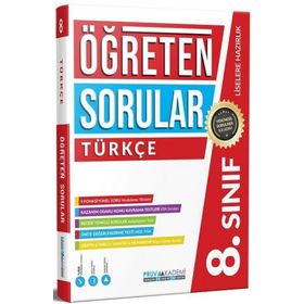 Pruva Akademi 8. Sınıf Türkçe Öğreten Soru Bankası