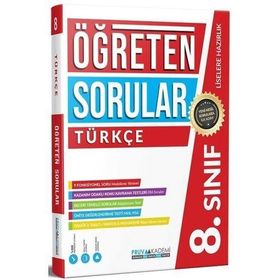Pruva Akademi 8. Sınıf Türkçe Öğreten Soru Bankası