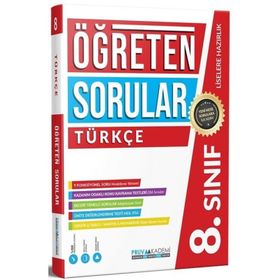 Pruva Akademi 8. Sınıf Türkçe Öğreten Soru Bankası
