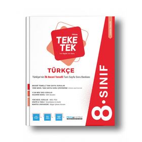 Pruva Akademi 8. Sınıf Türkçe Pruva Teke Tek