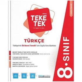 Pruva Akademi 8. Sınıf Türkçe Pruva Teke Tek