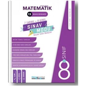 Pruva Akademi Lgs Matematik 15 Branş Denemesi