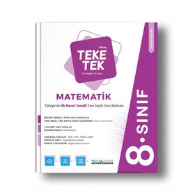Pruva Akademi Pruva Teke Tek 8. Sınıf Matematik