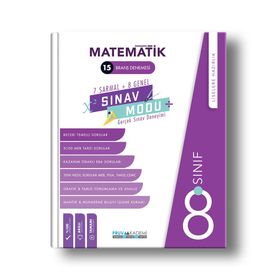 Pruva Akademi Yayınları - 8. Sınıf Matematik Sınav Modu