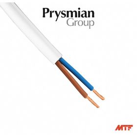 Prysmian 2x2.5 mm TTR Beyaz Pvc Enerji Kablosu