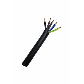 Prysmian H05VV-F 5x6 mm TTR Siyah Kablo