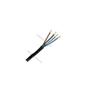 Prysmian H05VV-F Siyah 4x2.5 mm TTR Kablo